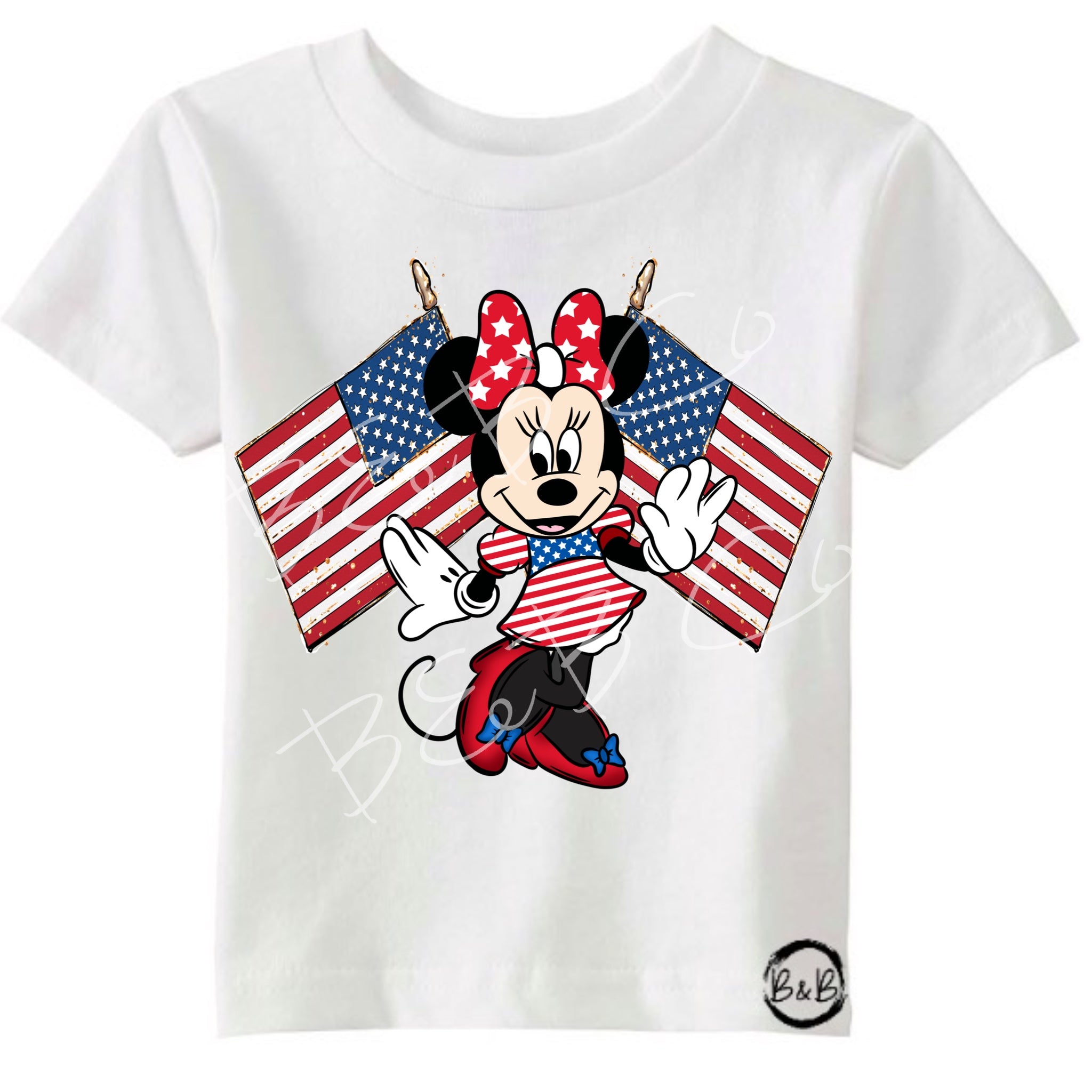 Patriotic Girl Mouse