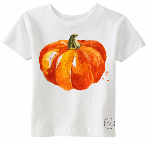 Fall Watercolor Pumpkin