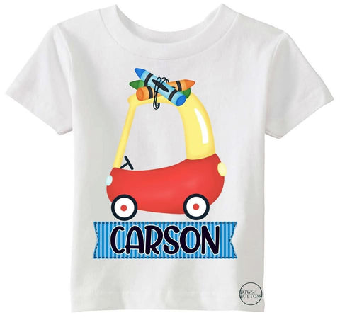 Back to School Cozy Coupe Car