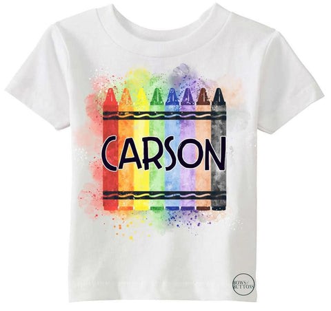 Back to School Crayons