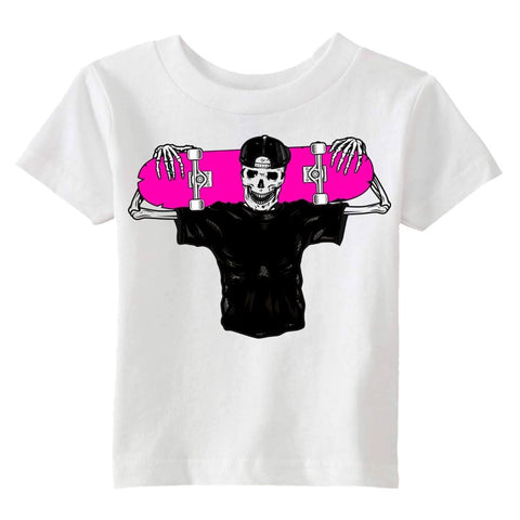 Skater Skelly Pink Board