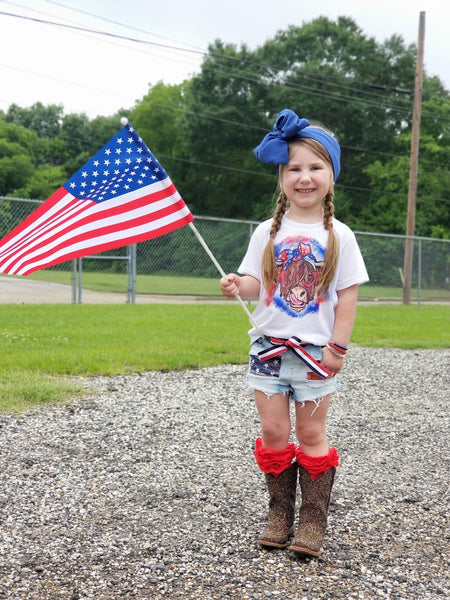Patriotic Cow