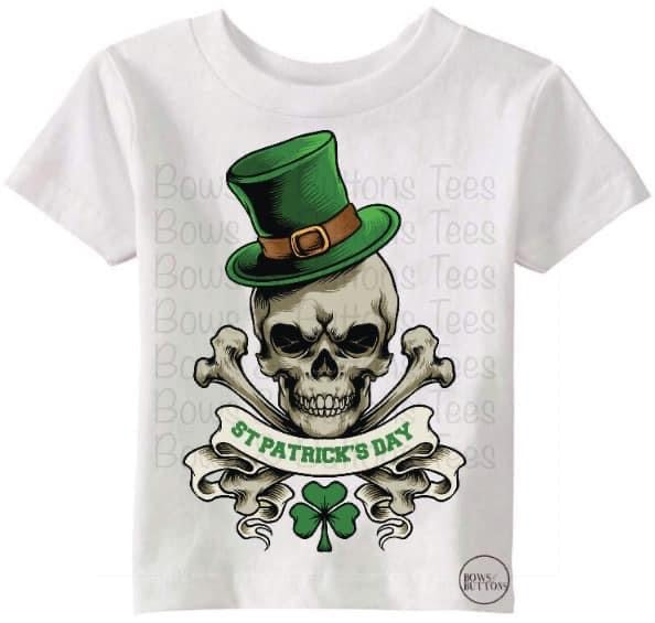 Skull St Patrick’s Day
