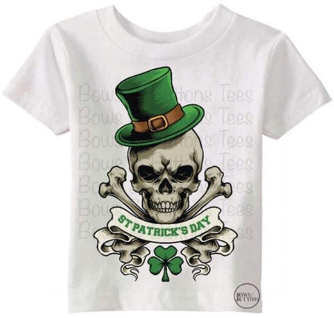 Skull St Patrick’s Day