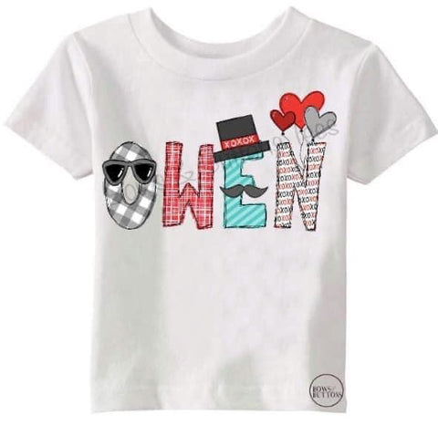 Valentine Name Tee