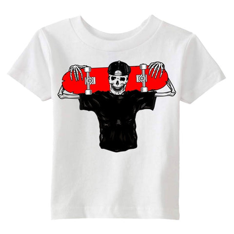 Skater Skelly Red Board