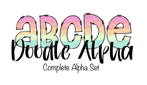 Pastel Alpha Pack