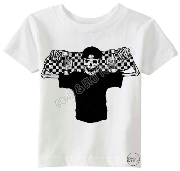 Checkered Skater Skelly