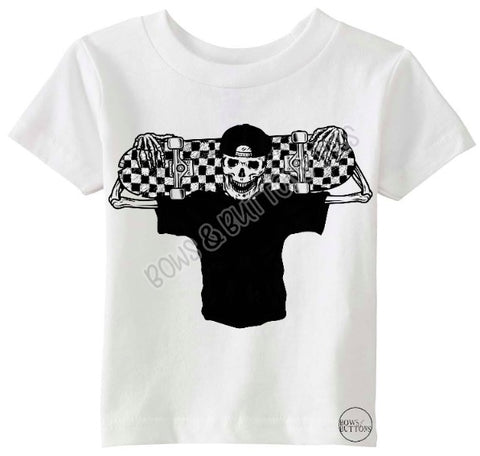 Checkered Skater Skelly