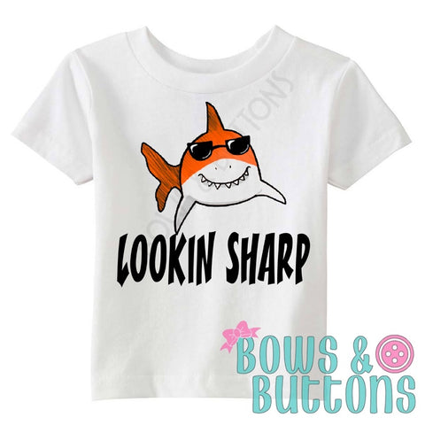 Lookin Sharp Orange Shark