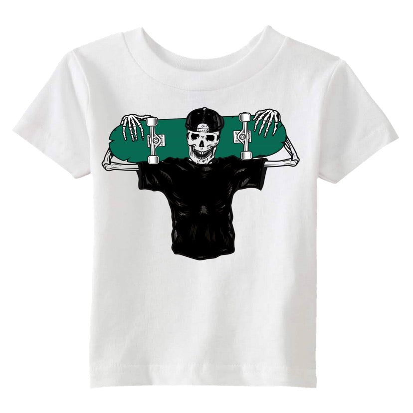 Skater Skelly Green Board