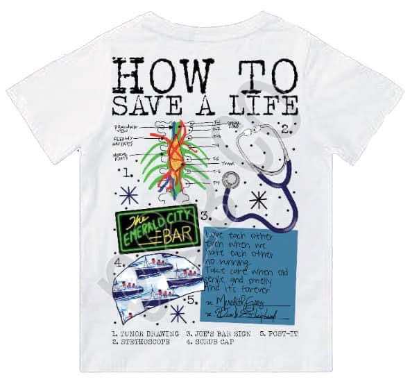 GA - How to Save a Life - front and back
