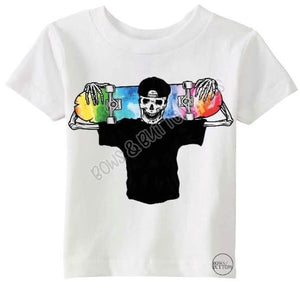 Skater Skelly Tie Dye