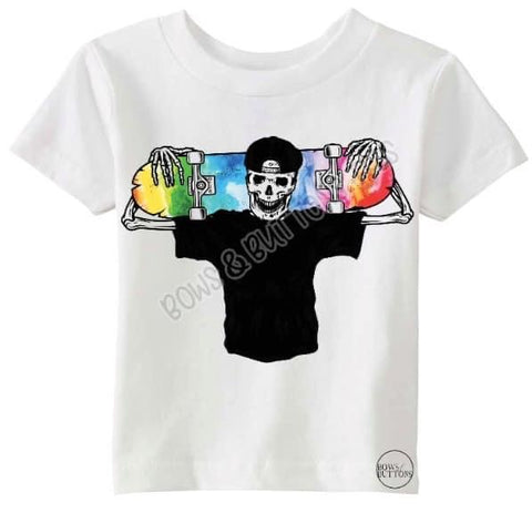 Skater Skelly Tie Dye